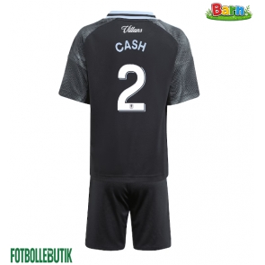 Aston Villa Matty Cash #2 Bortaställ Barn 2025-26 Kortärmad (+ Korta byxor)